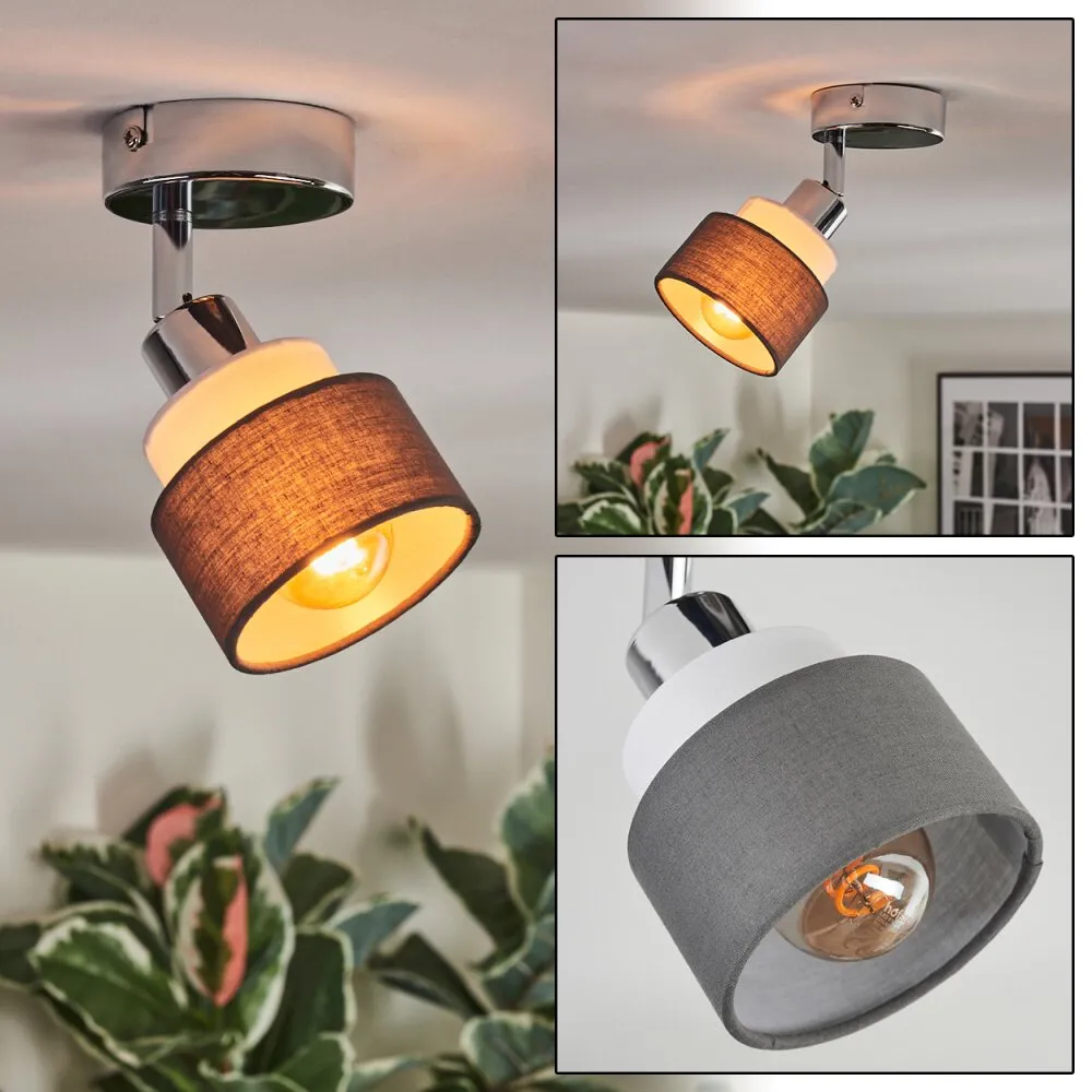 Ailer Deckenleuchte Chrom, 1-flammig H3853375